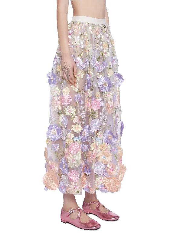 Floral Dreams Maxi Skirt