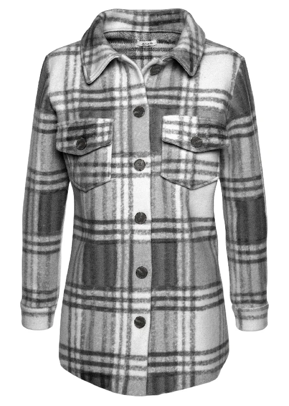 Plaid jacket - Black & White