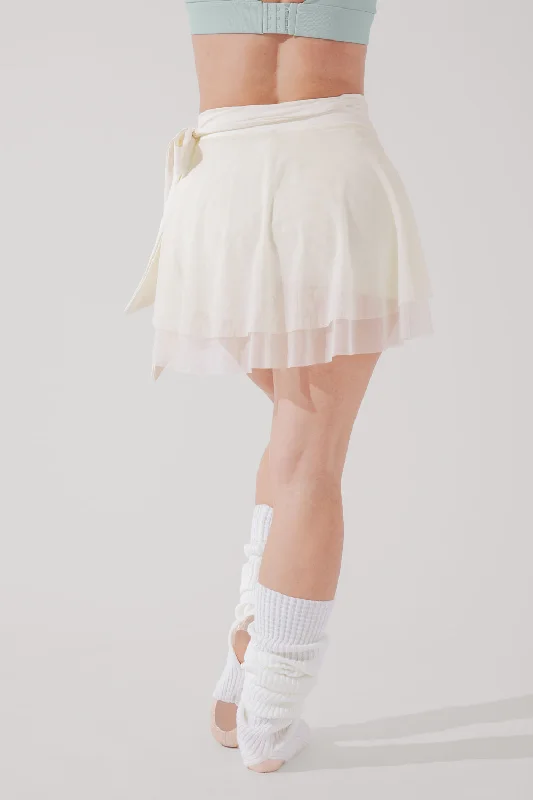 Juliet Wrap Skort - Coconut Cream