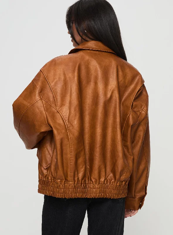 Kenny Bomber Jacket Tan