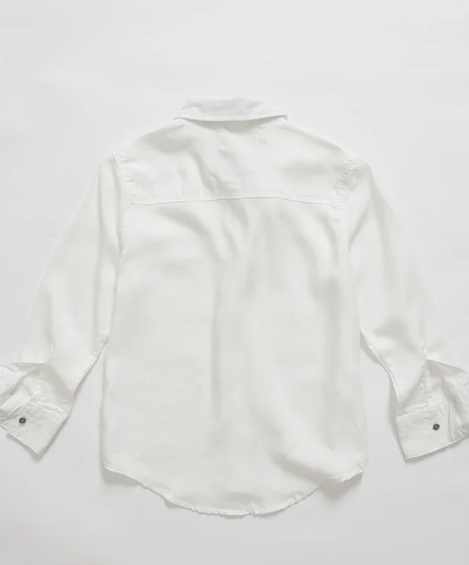 KIDS WHITE SOHO SHIRT