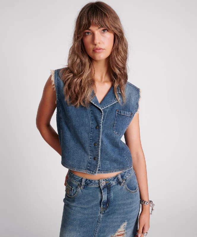 MEMPHIS STAR DENIM PALISADES TOP