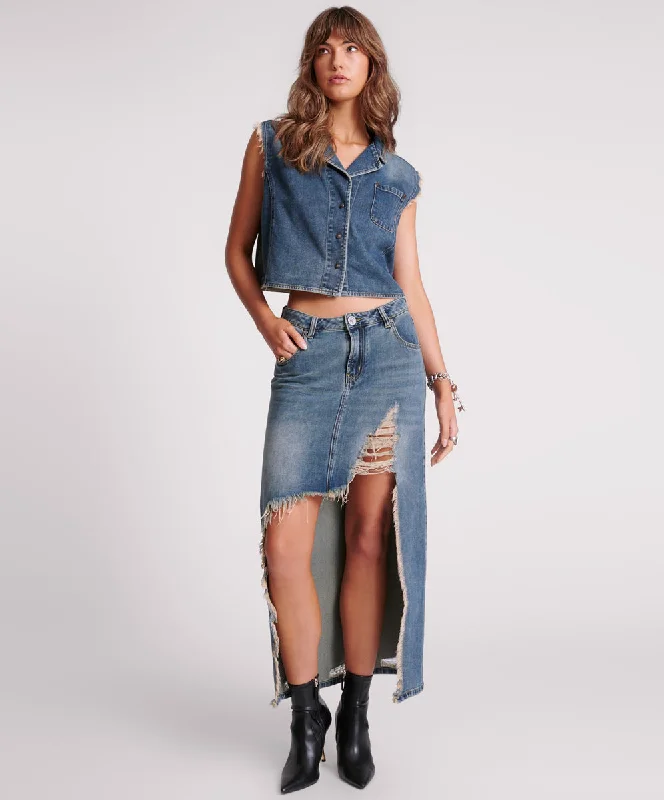 MEMPHIS STAR DENIM PALISADES TOP