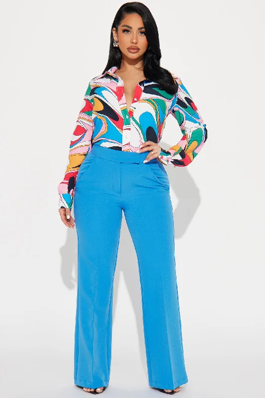 Please Me Printed Shirt - Multi Color