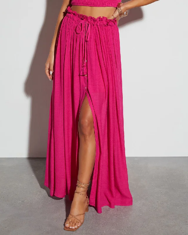 Posie High Rise Maxi Skirt