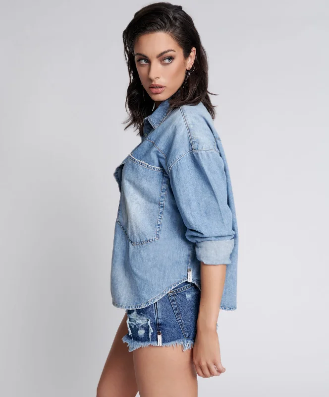 REVOLVER OVERSIZED DENIM SHIRT