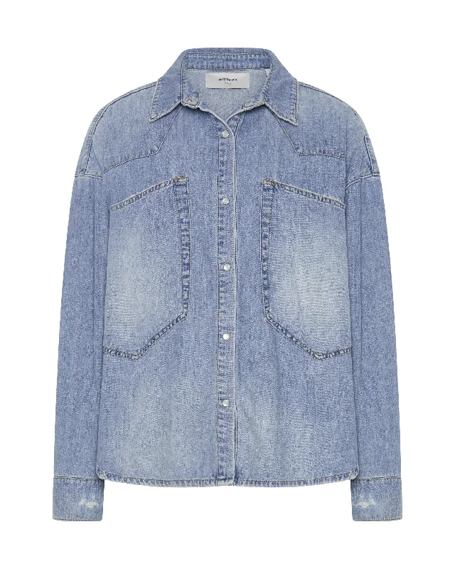 REVOLVER OVERSIZED DENIM SHIRT