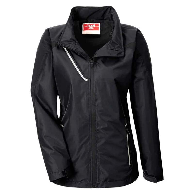 Team 365 Women's Black Dominator Waterproof Jacket