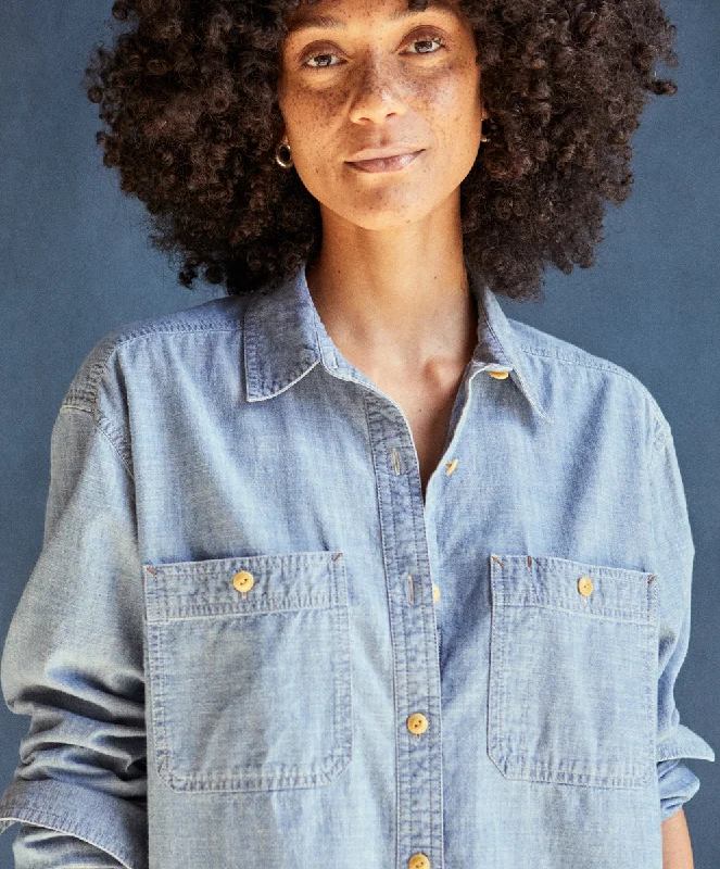 Women's Chambray Utility Shirt