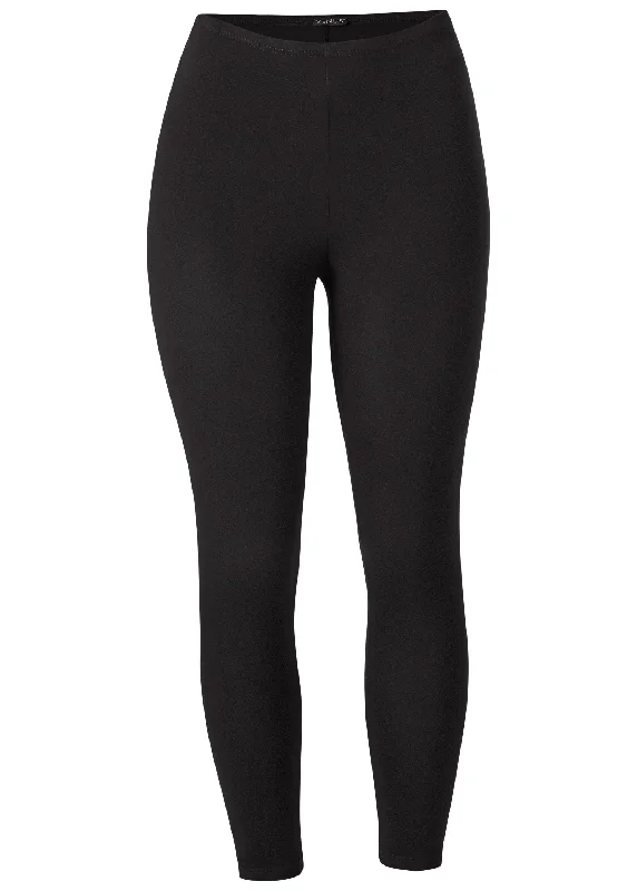 Basic capri leggings - Black