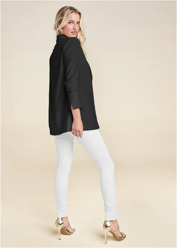 Boyfriend blazer - Black