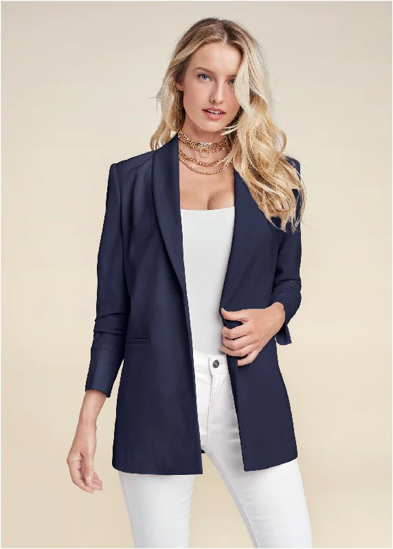 Boyfriend blazer - Navy