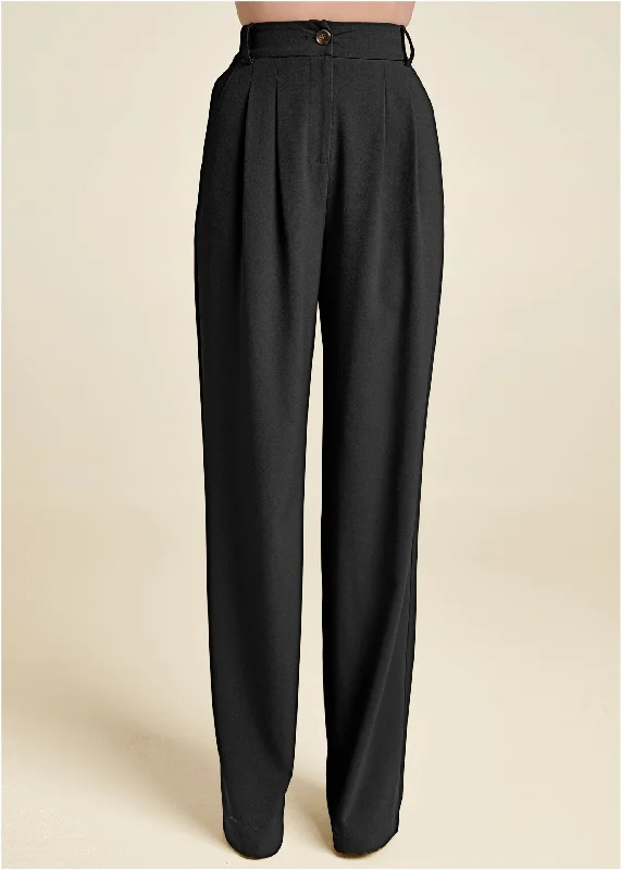 Suiting trouser pants - Black