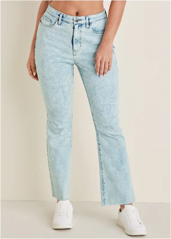 Brigitte kick flare jeans - Acid Wash