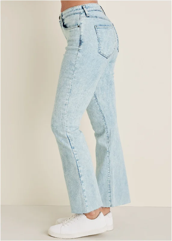 Brigitte kick flare jeans - Acid Wash